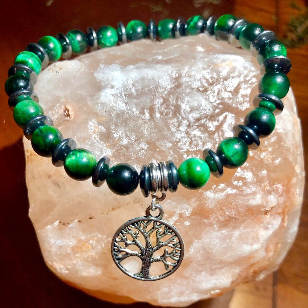 Authentic Gemstone Beaded Bracelet